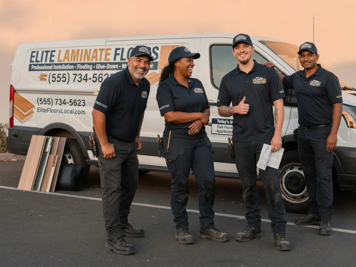 Laminate flooring installation company in Hopwood, PA